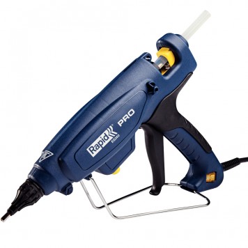 5000328 | Термоклеящий пистолет d12 мм, 300 Вт, регулировка температуры 120-230 °С расход 1800 г/ч, время нагрева 1 мин, RAPID PRO EG360-0