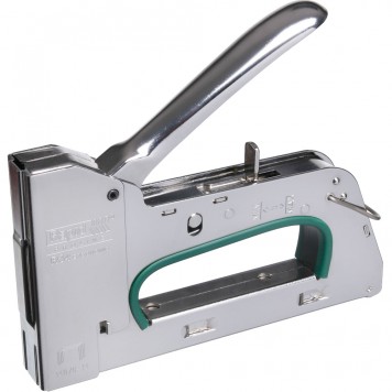 5000067 | Степлер (скобозабиватель) ручной для скоб тип 140 (G / 11 / 57) (6-14 мм) Cтальной корпус. Легкое трехпозиционное сжатие рукоятки ( -40%), RAPID R34E-0