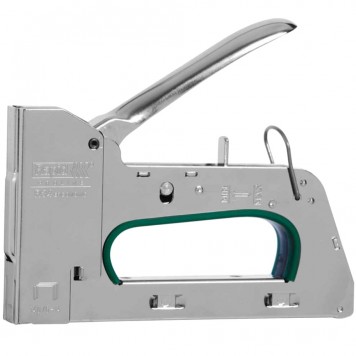 5000067 | Степлер (скобозабиватель) ручной для скоб тип 140 (G / 11 / 57) (6-14 мм) Cтальной корпус. Легкое трехпозиционное сжатие рукоятки ( -40%), RAPID R34E-1