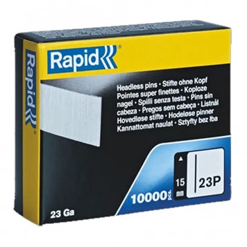 5001358 | 15 мм гвозди супертвердые, закаленные тип 23P, 10000 шт, RAPID-0