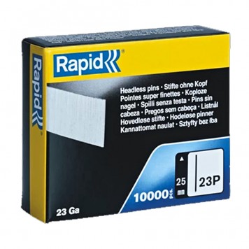 5001360 | 25 мм гвозди супертвердые, закаленные тип 23P, 10000 шт, RAPID-0