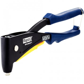 5001127 | D 3.2мм, 4.0мм, 4.8мм заклепочник, поворотная головка 360 °. Мультинасадка, RAPID RP40 MULTI-0