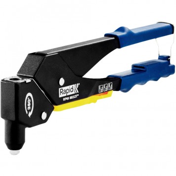 5001128 | D 3.2мм, 4.0мм, 4.8мм заклепочник, поворотная головка 360 ° в кейсе. Мультинасадка, RAPID RP60 MULTI-0