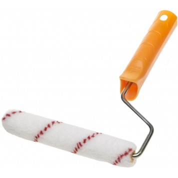 03-0501-11_z01 | Мини-валик "VELOUR" малярный в сборе, ворс 4мм, бюгель 6мм, 15х110мм, STAYER MASTER-0