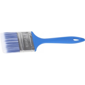 01072-38 | Кисть "АQUA" плоская для воднодисперсионных и акриловых ЛКМ, искусств щетина, пластмас ручка, 1,5"/38мм, STAYER MASTER-0
