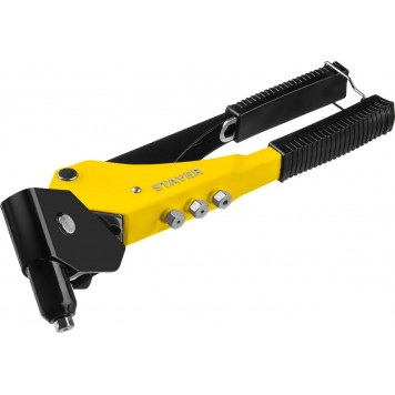 3110_z01 | Заклепочник поворотный 0-360°, для заклёпок из алюминия d=2,4-4,8 мм, литой корпус, STAYER MAXFIX MS 360-0