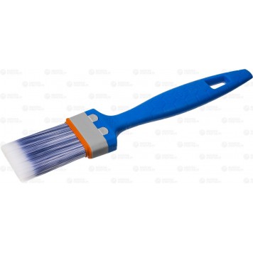 01016-038 | Кисть плоская искусственная щетина, пластмассовая ручка, 1,5"/38мм, ЗУБР СТАНДАРТ-0