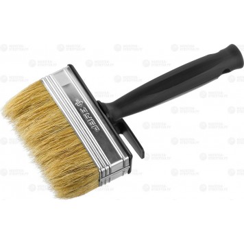 01802-10 | Кисть-макловица светлая щетина, пластмассовый корпус, 30х100мм, ЗУБР ОПТИМА-0