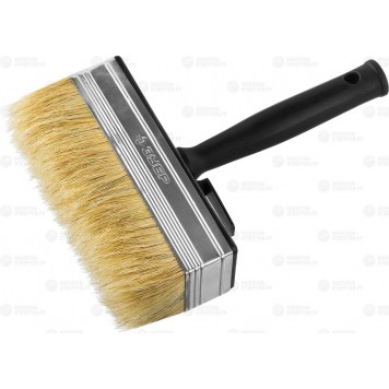 01802-15 | Кисть-макловица светлая щетина, пластмассовый корпус, 50х150мм, ЗУБР ОПТИМА-0