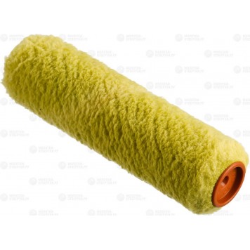 02515-18 | Ролик малярный сменный, все виды ЛКМ, для неровных поверхностей, полиэстр, ворс 18 мм, бюгель 6 мм, 40х180мм, ЗУБР ОПТИМА-0