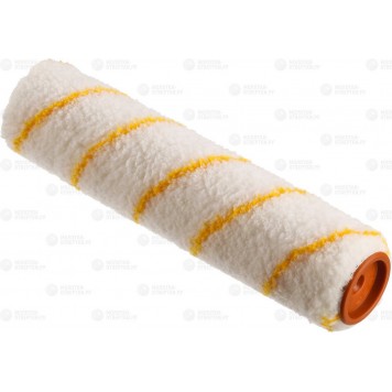 02516-18 | Ролик малярный сменный, все виды ЛКМ, для ровных поверхностей, полиэстр, ворс 12 мм, бюгель 6 мм, 40х180мм, ЗУБР ОПТИМА-0