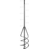 Миксер для песчано-гравийных смесей, SDS+ хвостовик, оцинкованный, на подвеске, 80x400мм, ЗУБР 06037-08-40