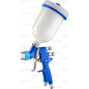 06453-1.4 | Краскопульт пневматический "ПРО 300", HVLP, c верхним бачком, 1,4мм, ЗУБР ПРОФЕССИОНАЛ-0