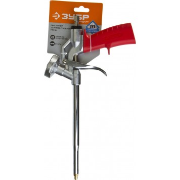 06874 | Пистолет для монтажной пены, металлический корпус, ЗУБР СТАНДАРТ-3