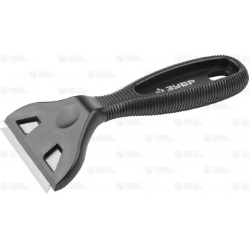 08555 | Скребок 2 в 1, пластиковый, тип лезвия А24, ЗУБР МАСТЕР-0