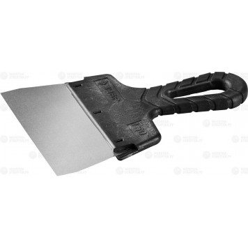 10077-15 | Шпатель ФАСАДНЫЙ нержавеющее полотно, 150мм, ЗУБР МАСТЕР-0