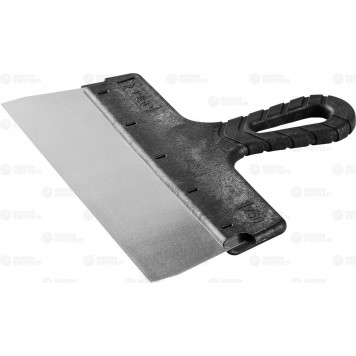 10077-25 | Шпатель ФАСАДНЫЙ нержавеющее полотно, 250мм, ЗУБР МАСТЕР-0