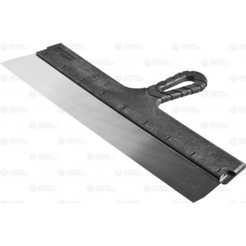 10077-45 | Шпатель ФАСАДНЫЙ нержавеющее полотно, 450мм, ЗУБР МАСТЕР-0