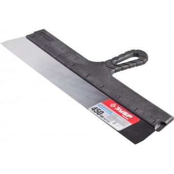 10077-45 | Шпатель ФАСАДНЫЙ нержавеющее полотно, 450мм, ЗУБР МАСТЕР-2