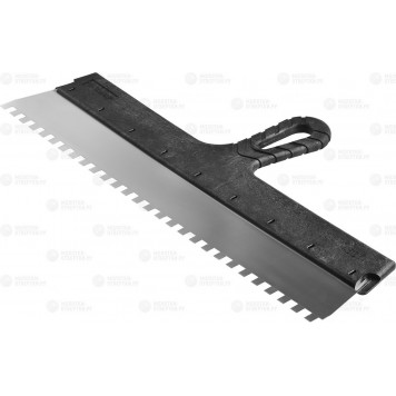 10078-45-08 | Шпатель ФАСАДНЫЙ, нержавеющее полотно, 450мм, зуб 8х8мм, ЗУБР МАСТЕР-0