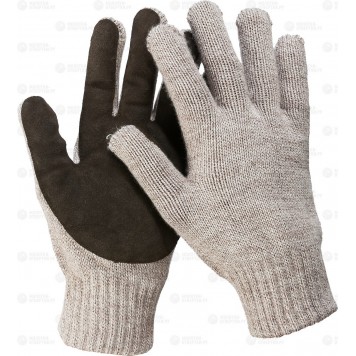 11467-XL | Размер L-XL, перчатки утепленные со спилковым наладонником., Тайга, ЗУБР ПРОФЕССИОНАЛ-0