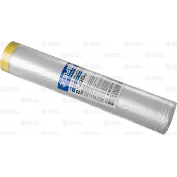 12250-210-20 | Пленка защитная с клейкой лентой, HDPE, 10мкм, 2,1х20м, ЗУБР ПРОФЕССИОНАЛ-0