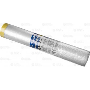 12250-240-20 | Пленка защитная с клейкой лентой, HDPE, 10мкм, 2,4х20м, ЗУБР ПРОФЕССИОНАЛ-0