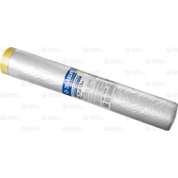 12250-270-20 | Пленка защитная с клейкой лентой, HDPE, 10мкм, 2,7х20м, ЗУБР ПРОФЕССИОНАЛ-0