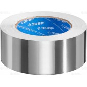 Алюминиевая лента, до 120 °С, 60мкм, 50мм х 50м, ЗУБР 12262-50-50