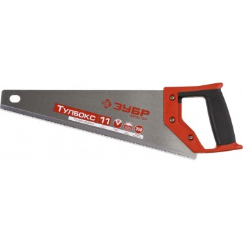 15156-35 | Ножовка специальная (пила) 350 мм, 11 TPI, прямой зуб, точный рез, импульсная закалка каждого зуба, Молния-тулбокс, ЗУБР МАСТЕР-3
