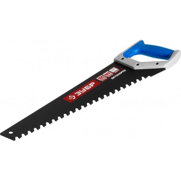 15157-50 | Ножовка по пенобетону (пила) 500 мм, шаг 20 мм, 23 твердосплавных резца, твердосплавные напайки, тефлоновое покрытие, ЗУБР ПРОФЕССИОНАЛ-1