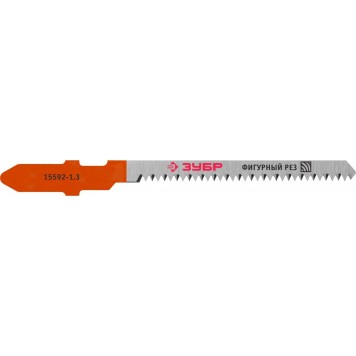 1595-S5 | Набор Полотна по дереву для эл/лобз, T-хвостовик, 5шт, ЗУБР ЭКСПЕРТ-9