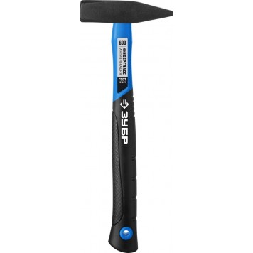 20020-06 | 600 г молоток слесарный с фиберглассовой рукояткой, ЗУБР ПРОФЕССИОНАЛ-3