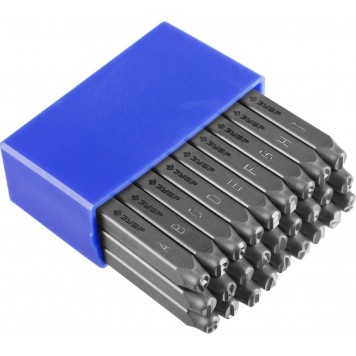 21505-05 | Клейма буквенные латинские, шрифт 5мм, STAYER PROFI-2