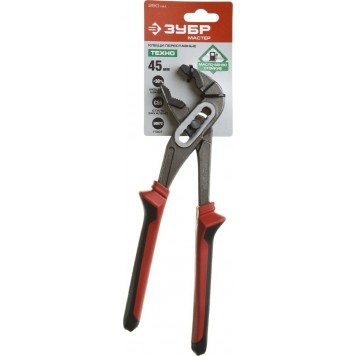 2241-25 | Клещи переставные, сталь 55, коробчатый шарнир, 250м, ЗУБР МАСТЕР-2