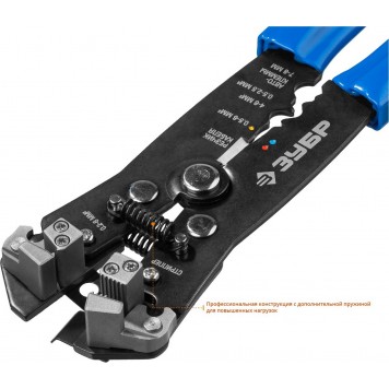 22641 | ТТ-3 стриппер автоматический многофункциональный, 0.2 - 6 мм2, ЗУБР ПРОФЕССИОНАЛ-3