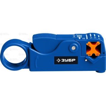 22657 | Стриппер коаксиальных кабелей, RG58/RG59/RG6, COAX-3, ЗУБР ПРОФЕССИОНАЛ-0