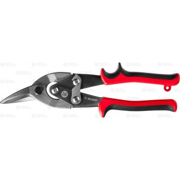 23140-R | Ножницы по металлу двухрычажные, правые, У8А, 250 мм, ЗУБР МАСТЕР-0
