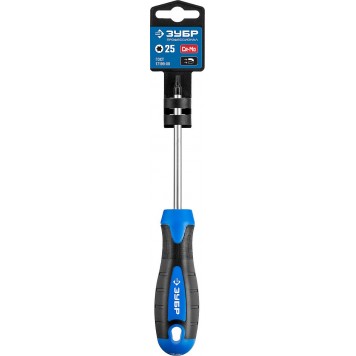 25234-25 | Отвертка слесарная, Cr-Mo сталь, 2к рукоятка, магнитный наконечник, TX25 x 100 мм, ЗУБР ПРОФЕССИОНАЛ-4