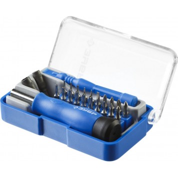 25648-H24 | Отвертка с битами для точных работ и мобильных устройств 24 предм., ЗУБР ПРОФЕССИОНАЛ-2