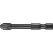 Биты Phillips, тип хвостовика E 1/4", PH3, 50мм, 2шт, на карточке, ЗУБР 26021-3-50-S2