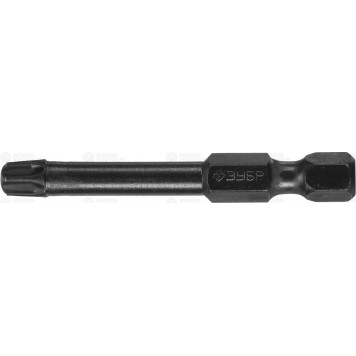 26025-30-50-S2 | Биты TORX, тип хвостовика E 1/4", T30, 50мм, 2шт, на карточке, ЗУБР ПРОФЕССИОНАЛ-0