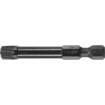 26025-40-50-S2 | Биты TORX, тип хвостовика E 1/4", T40, 50мм, 2шт, на карточке, ЗУБР ПРОФЕССИОНАЛ-0