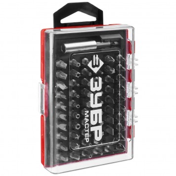 26089-H61 | Набор: Биты "МХ-61", Cr-V в боксе, ЗУБР МАСТЕР-2