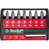 Набор: Биты "МХ-8", CR-V, ЗУБР 26089-H8