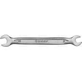 Рожковый гаечный ключ 8 x 10 мм, ЗУБР 27010-08-10