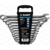 Набор комбинированных гаечных ключей 12 шт, 6 - 24 мм, ЗУБР 27028-H12