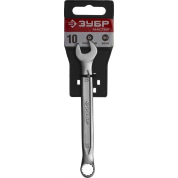 27087-10 | Комбинированный гаечный ключ 10 мм, ЗУБР МАСТЕР-1