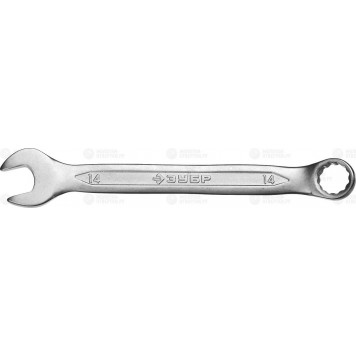 27087-14 | Комбинированный гаечный ключ 14 мм, ЗУБР МАСТЕР-0