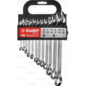 Набор комбинированных гаечных ключей 12 шт, 6 - 22 мм, ЗУБР 27088-H12